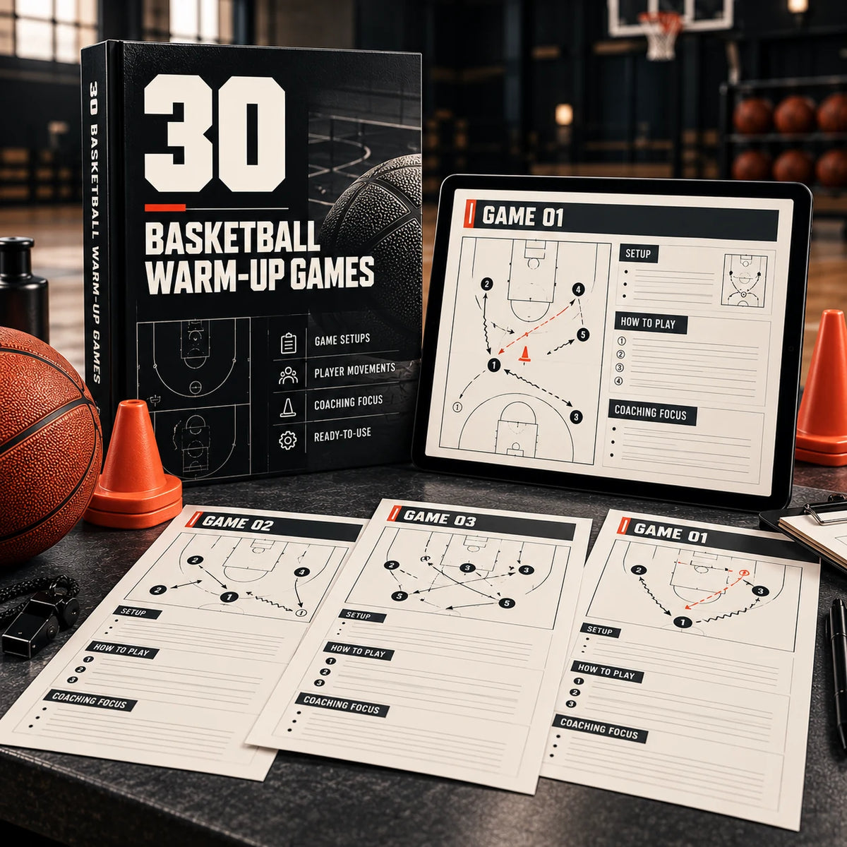 30 Basketball Warm-Up Games
